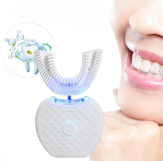 Toothbrush U-Shaped Ultrasonic Blue Light