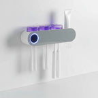 Toothbrush UV Sanitizer Wall-Mounted USB-C Rechargeable