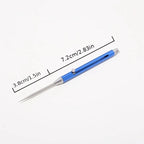 Toothpick Telescopic Metal Keychain Case