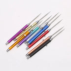 Toothpick Telescopic Metal Keychain Case