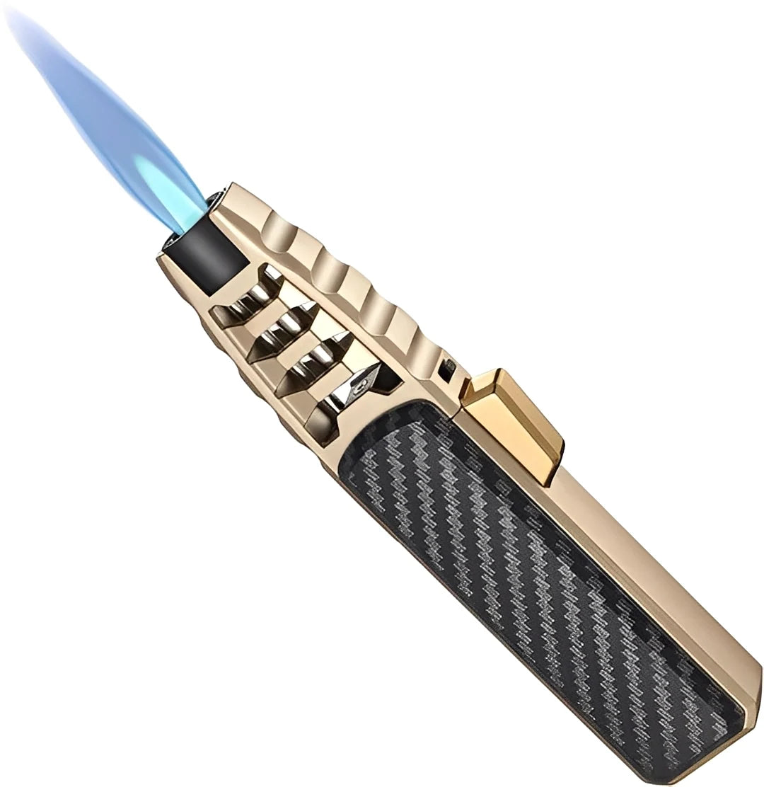 Torch Lighter Windproof Blue Flame Refillable Butane