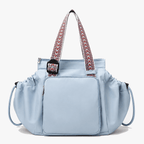 Tote Bag Convertible Shoulder-To-Backpack 15 Pockets Water-Resistant Nylon