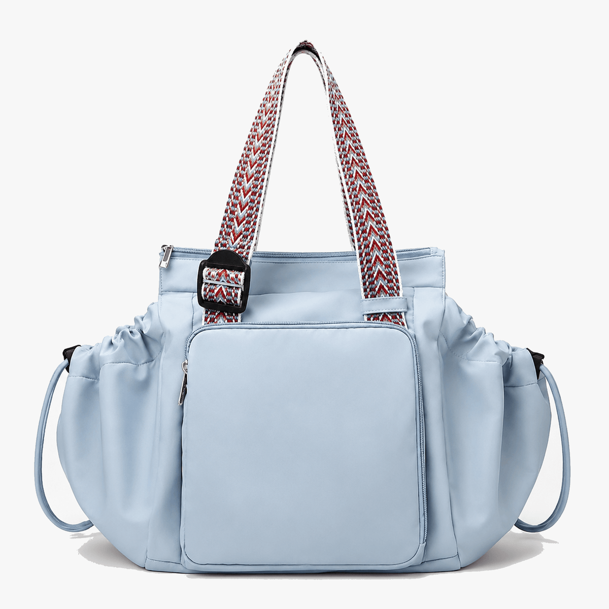 Tote Bag Convertible Shoulder-To-Backpack 15 Pockets Water-Resistant Nylon