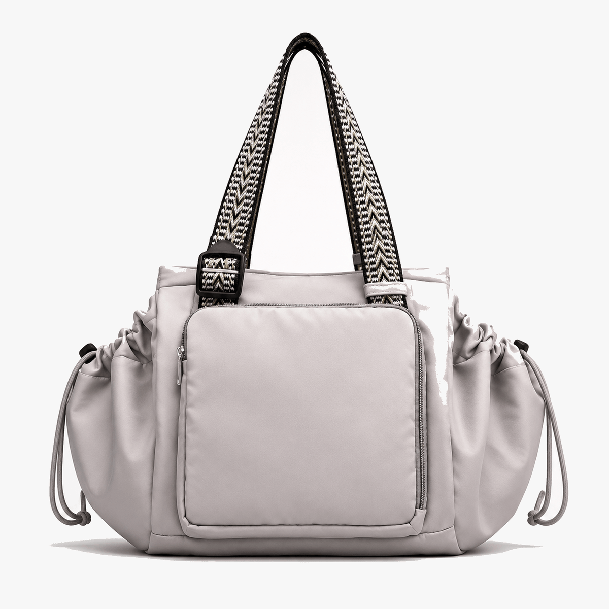 Tote Bag Convertible Shoulder-To-Backpack 15 Pockets Water-Resistant Nylon