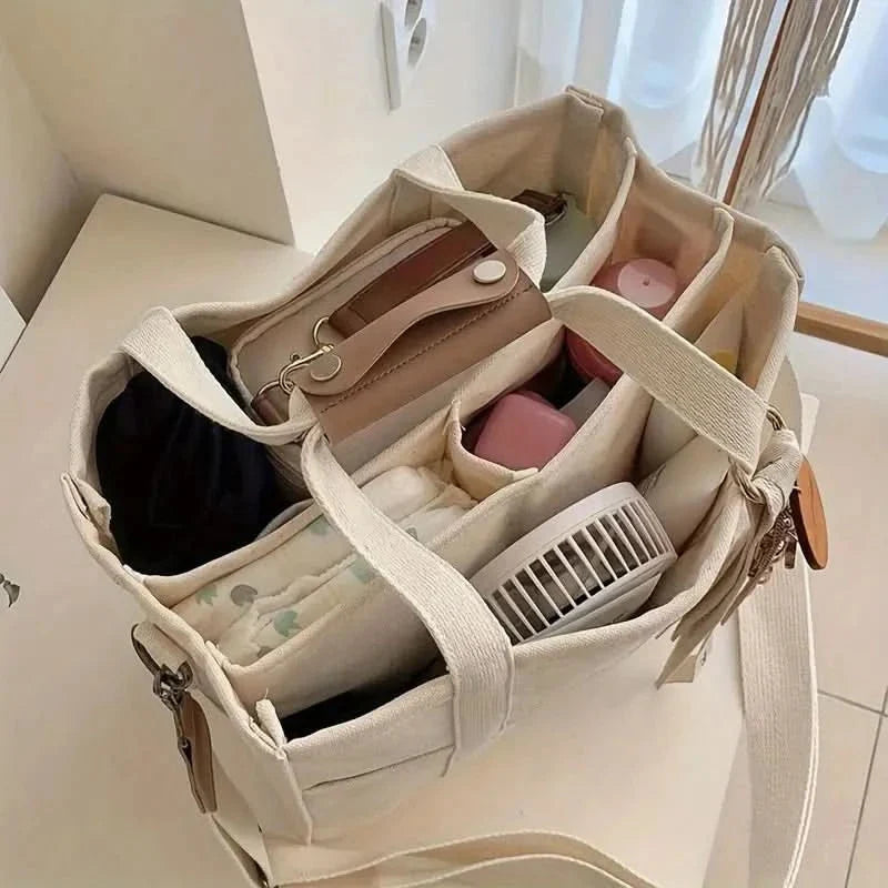 Tote Bag Durable Canvas Reinforced Handles & Spacious Interior
