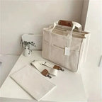 Tote Bag Durable Canvas Reinforced Handles & Spacious Interior