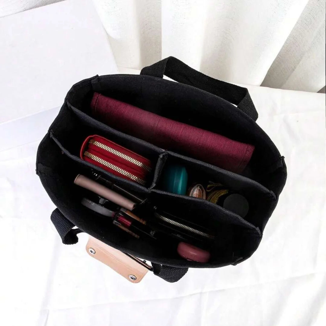 Tote Bag Durable Canvas Reinforced Handles & Spacious Interior