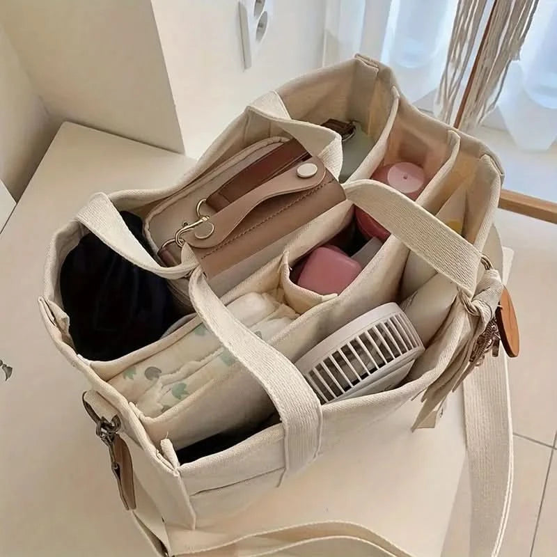 Tote Bag Durable Canvas Spacious Interior Comfortable Handles