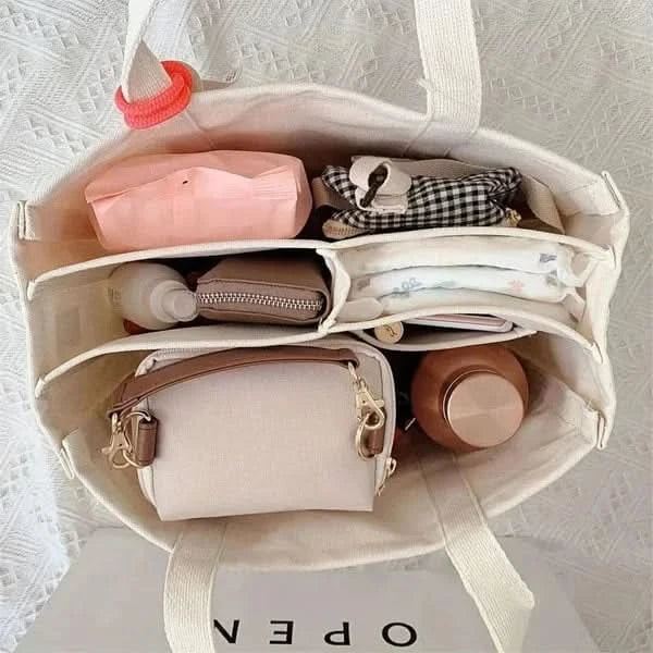 Tote Bag Durable Canvas Spacious Interior Comfortable Handles