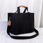 Tote Bag Durable Canvas Spacious Interior Comfortable Handles