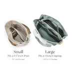 Tote Bag Lightweight Canvas Multi-Pocket