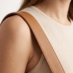 Tote Bag Structured Base Pebbled Vegan Leather