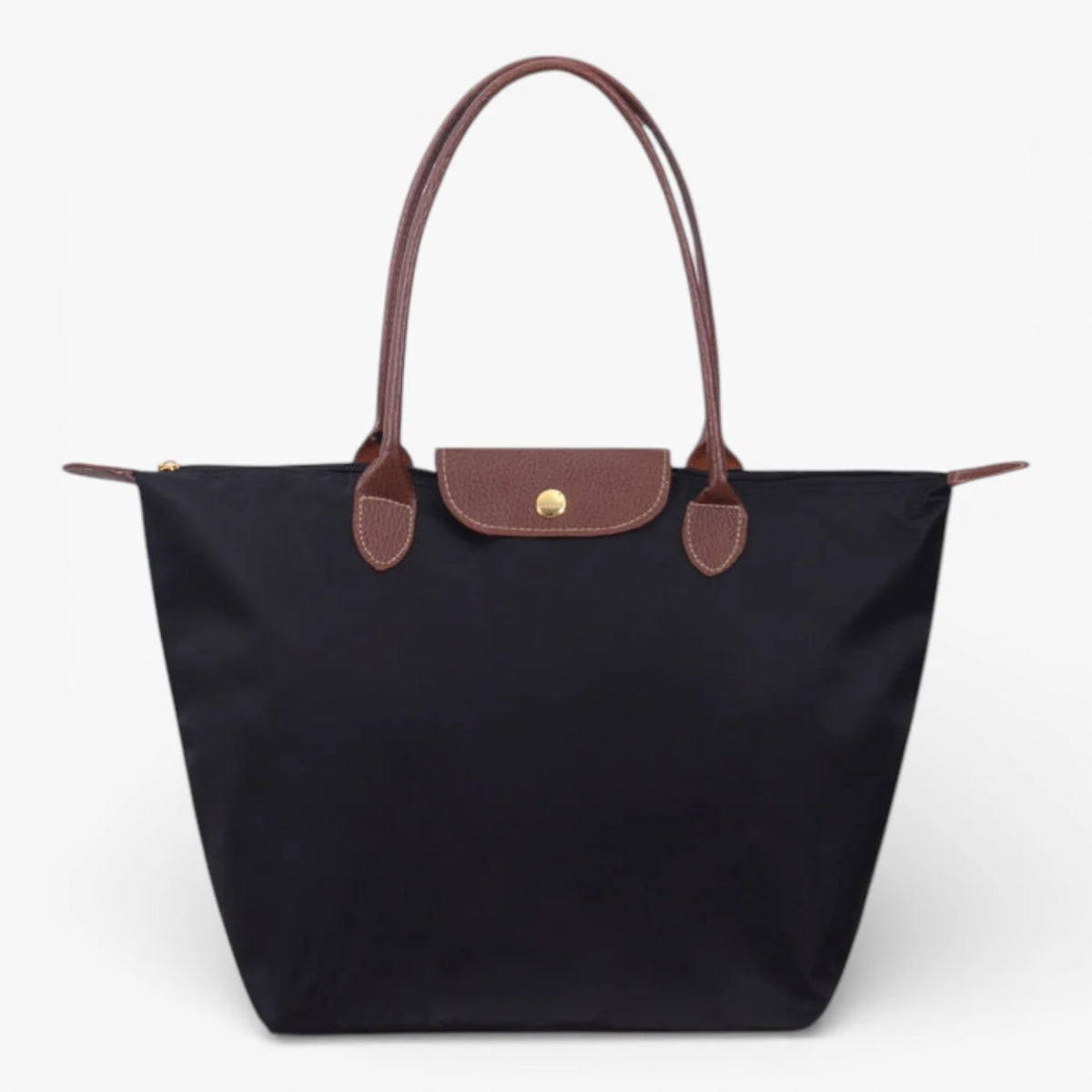 Tote Bag Water-Repellent Nylon Zipper & Magnetic Closure