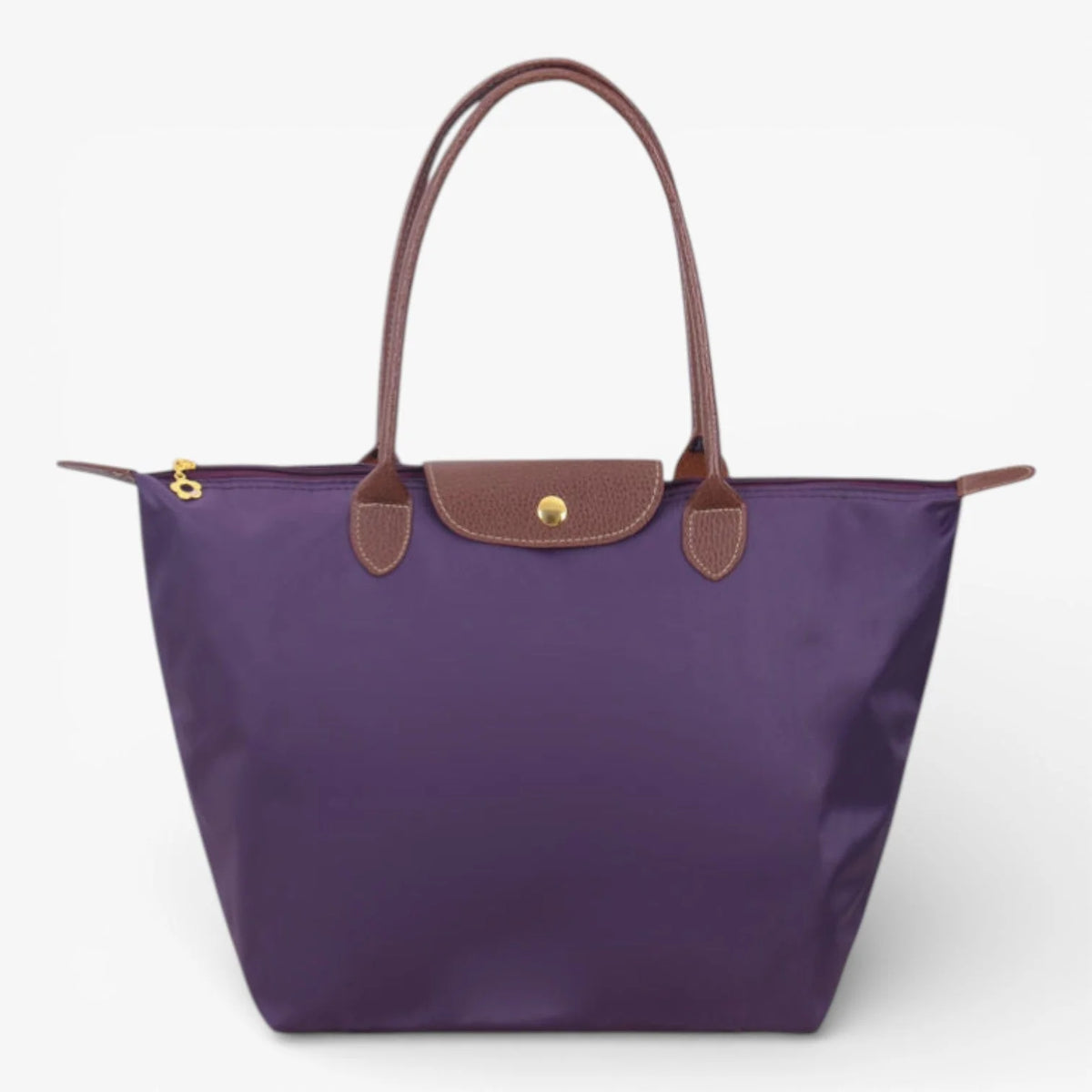 Tote Bag Water-Repellent Nylon Zipper & Magnetic Closure