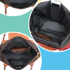 Tote Bag Water-Repellent Nylon Zipper & Magnetic Closure