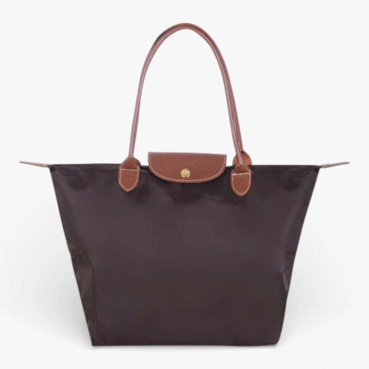 Tote Bag Water-Repellent Nylon Zipper & Magnetic Closure