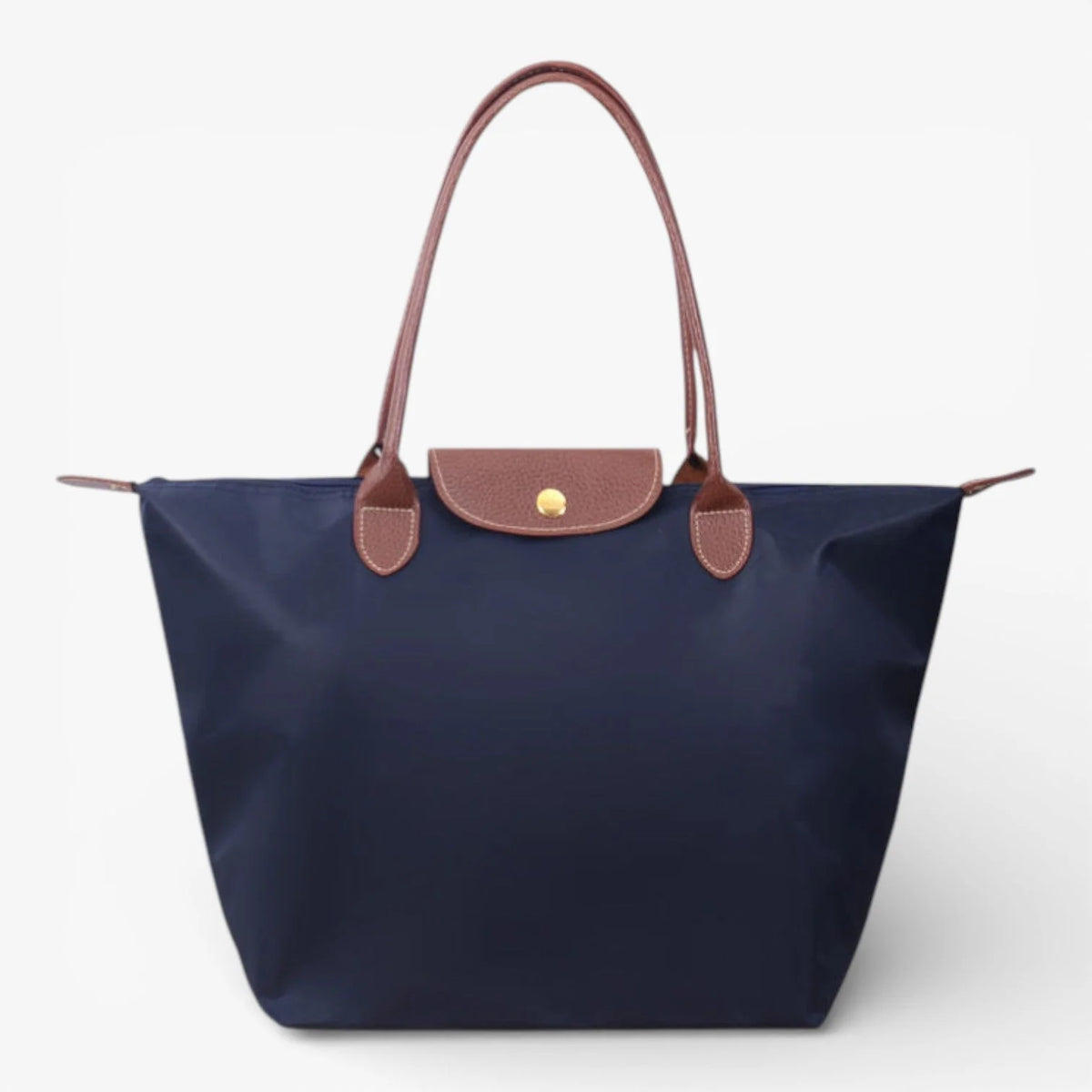 Tote Bag Water-Repellent Nylon Zipper & Magnetic Closure
