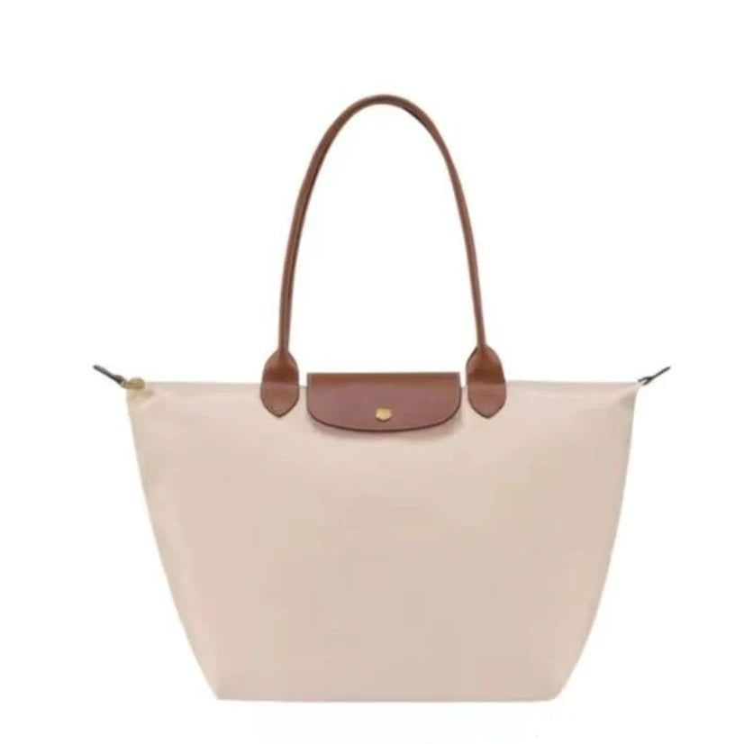 Tote Bag Water-Repellent Nylon Zipper & Magnetic Closure
