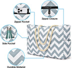 Tote Bag Waterproof Oxford 35L Inner Zipped Pocket
