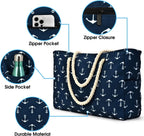 Tote Bag Waterproof Oxford 35L Inner Zipped Pocket