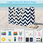 Tote Bag Waterproof Oxford 35L Inner Zipped Pocket