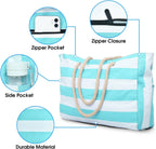 Tote Bag Waterproof Oxford 35L Inner Zipped Pocket