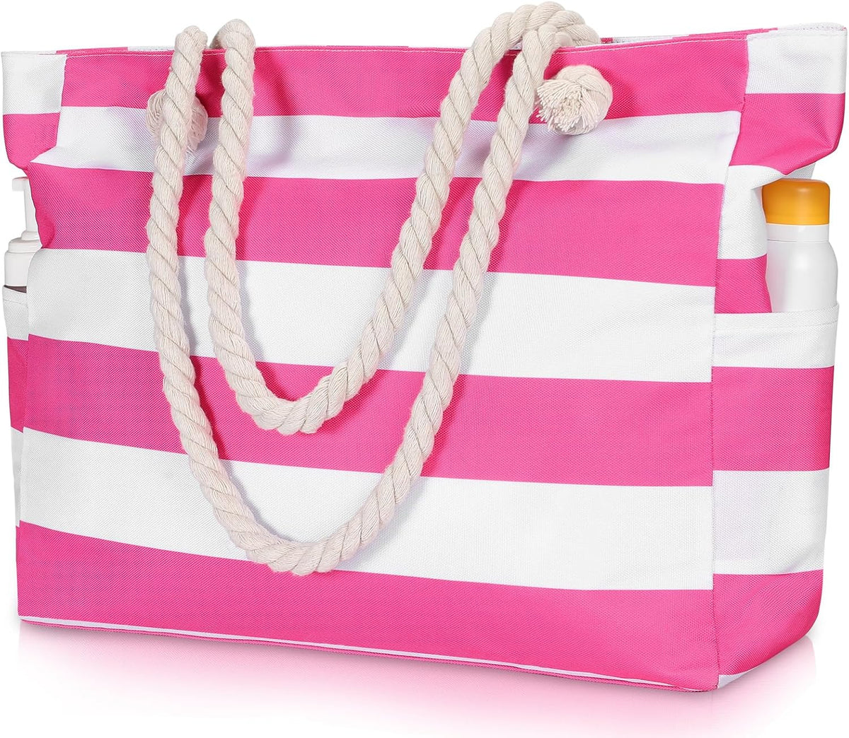 Tote Bag Waterproof Sandproof Zip-Top