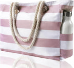 Tote Bag Waterproof Sandproof Zip-Top