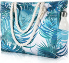 Tote Bag Waterproof Sandproof Zip-Top