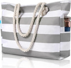Tote Bag Waterproof Sandproof Zip-Top