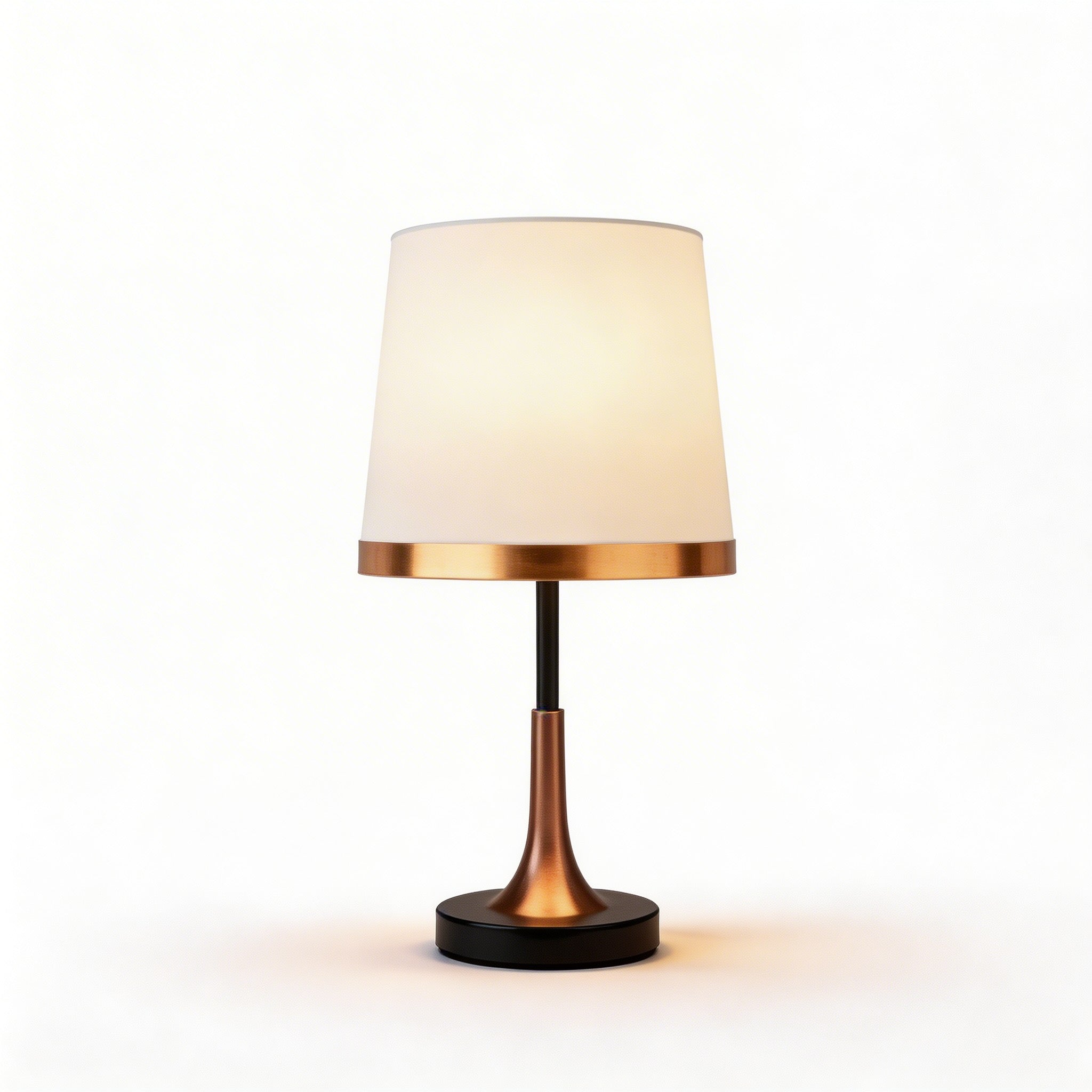 Touch-Control 3-Step Dimmable Brass Table Lamp