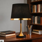 Touch-Control 3-Step Dimmable Brass Table Lamp