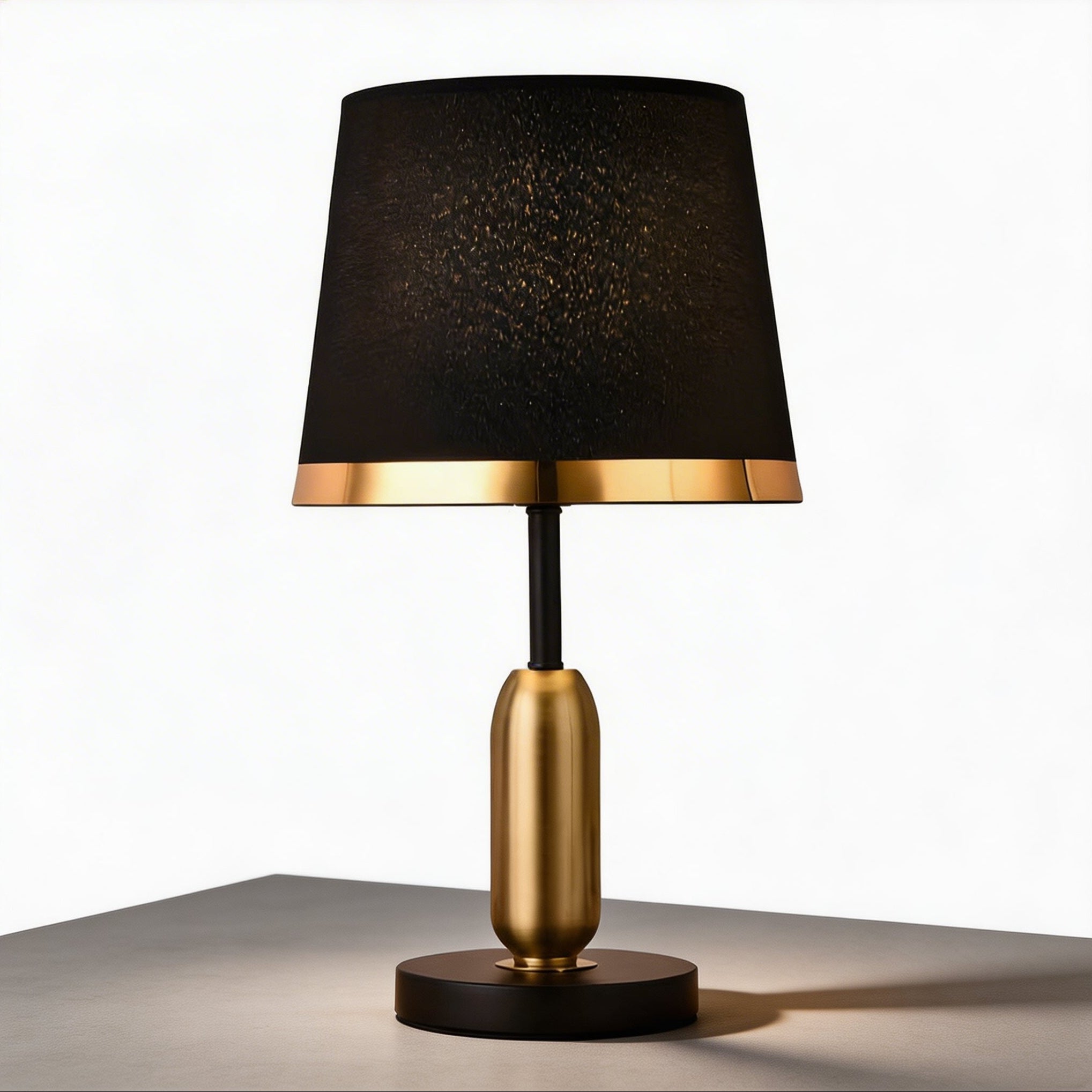 Touch-Control 3-Step Dimmable Brass Table Lamp