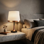 Touch-Control 3-Step Dimmable Brass Table Lamp