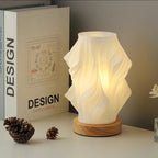 Touch-Control Dimmable USB-Powered Table Lamp (Wave Design)