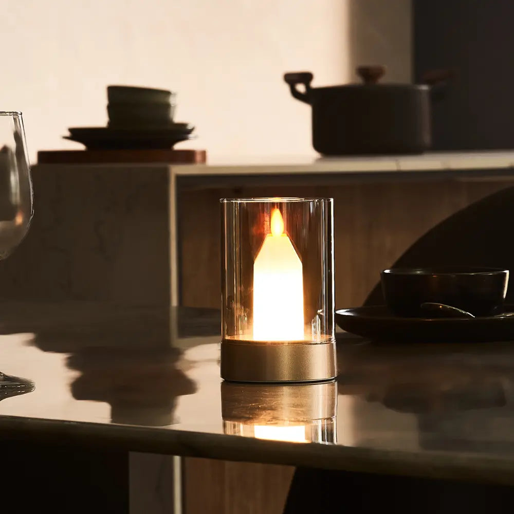 Touch-Free Gesture USB-Rechargeable Candle Lamp