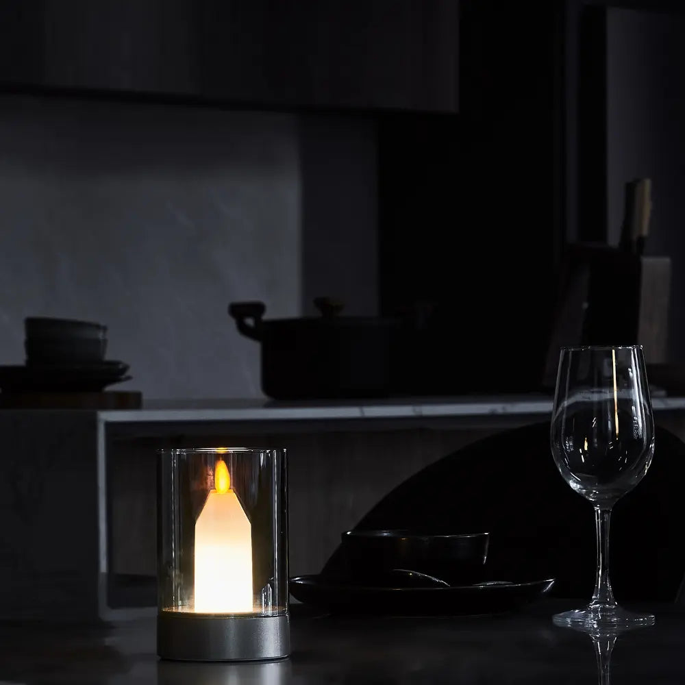 Touch-Free Gesture USB-Rechargeable Candle Lamp