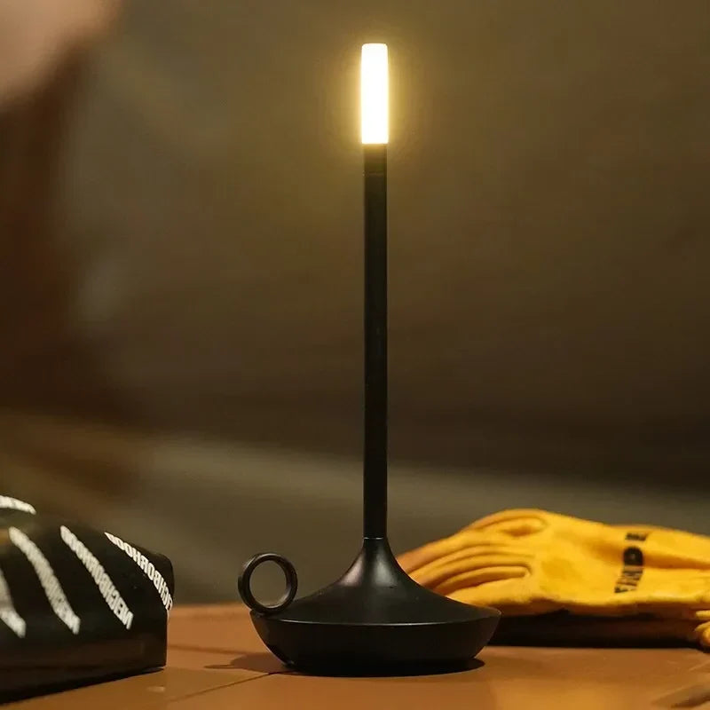 Touch Lamp Rechargeable Adjustable Brightness 12-Hour Battery