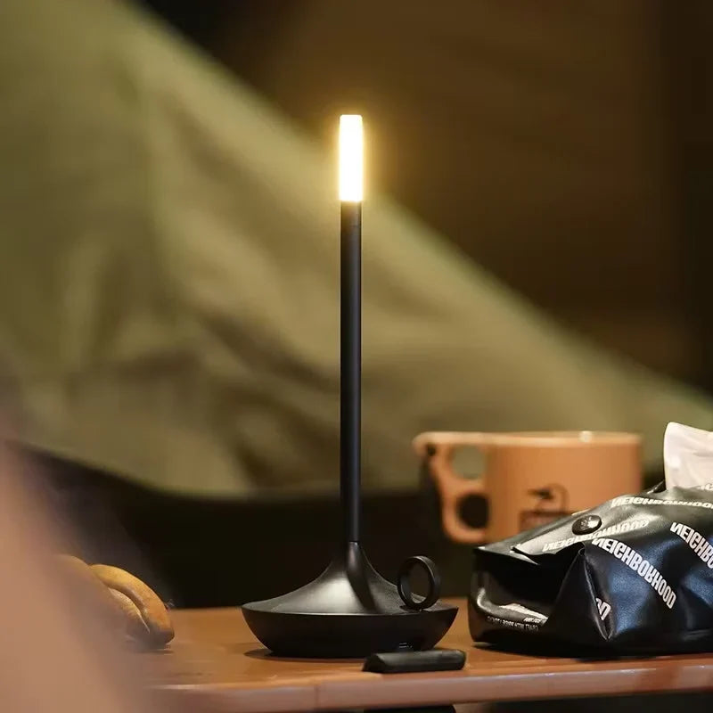 Touch Lamp Rechargeable Adjustable Brightness 12-Hour Battery