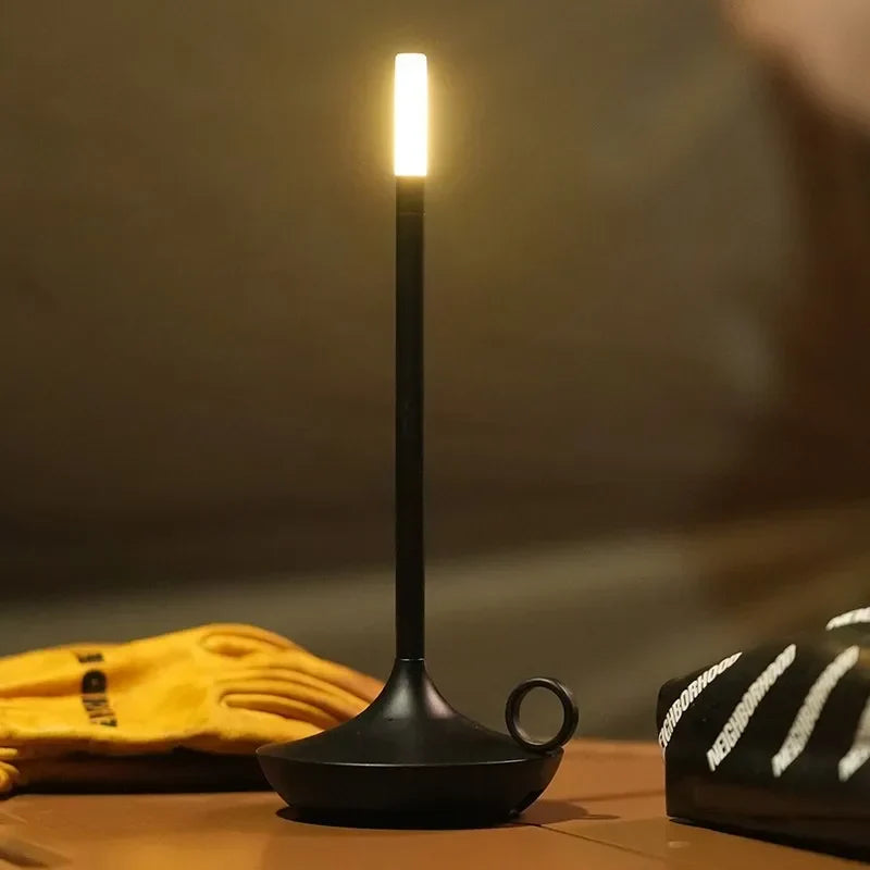 Touch Lamp Rechargeable Adjustable Brightness 12-Hour Battery