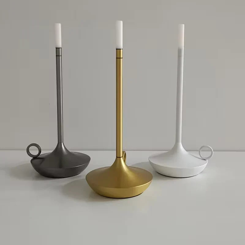 Touch Lamp Rechargeable Adjustable Brightness 12-Hour Battery