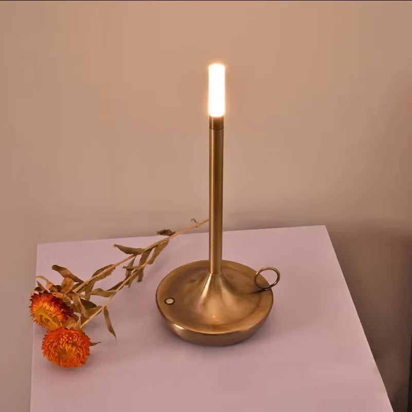 Touch Lamp Rechargeable Adjustable Brightness 12-Hour Battery