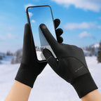 Touchscreen Gloves Fleece-Lined Water-Resistant Grip Palm