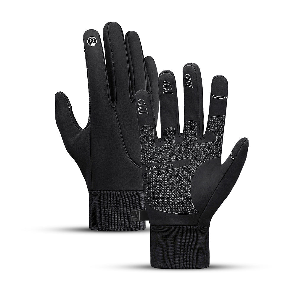 Touchscreen Gloves Fleece-Lined Water-Resistant Grip Palm