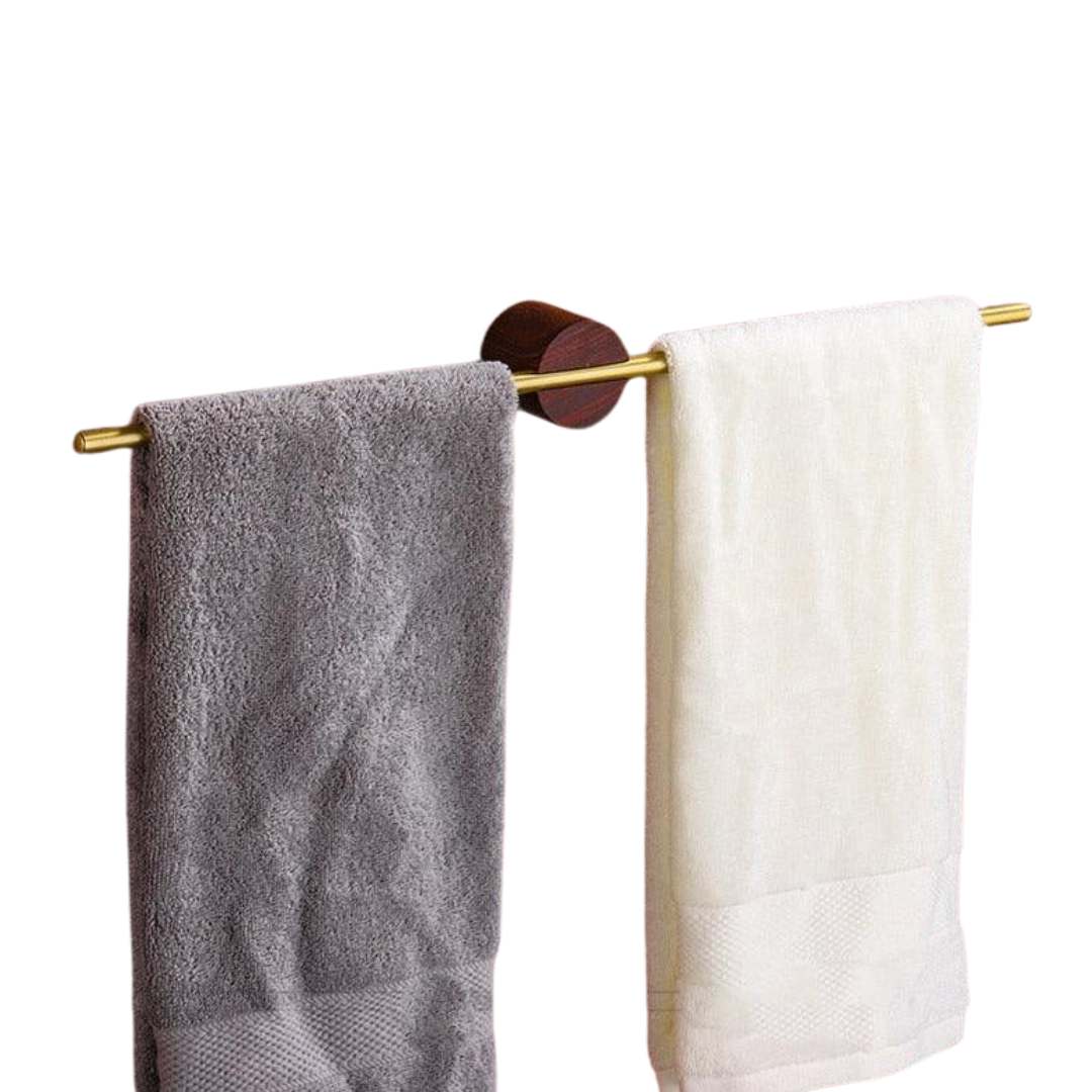 Towel Holder Brushed Aluminum No-Drill