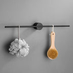 Towel Holder Brushed Aluminum No-Drill