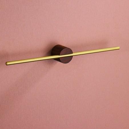 Towel Holder Brushed Aluminum No-Drill