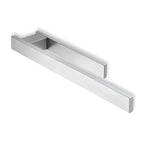 Towel Holder No-Drill Self-Adhesive Brushed Stainless Steel 15.24 Inch