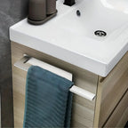 Towel Holder No-Drill Self-Adhesive Brushed Stainless Steel 15.24 Inch