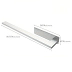 Towel Holder No-Drill Self-Adhesive Brushed Stainless Steel 15.24 Inch